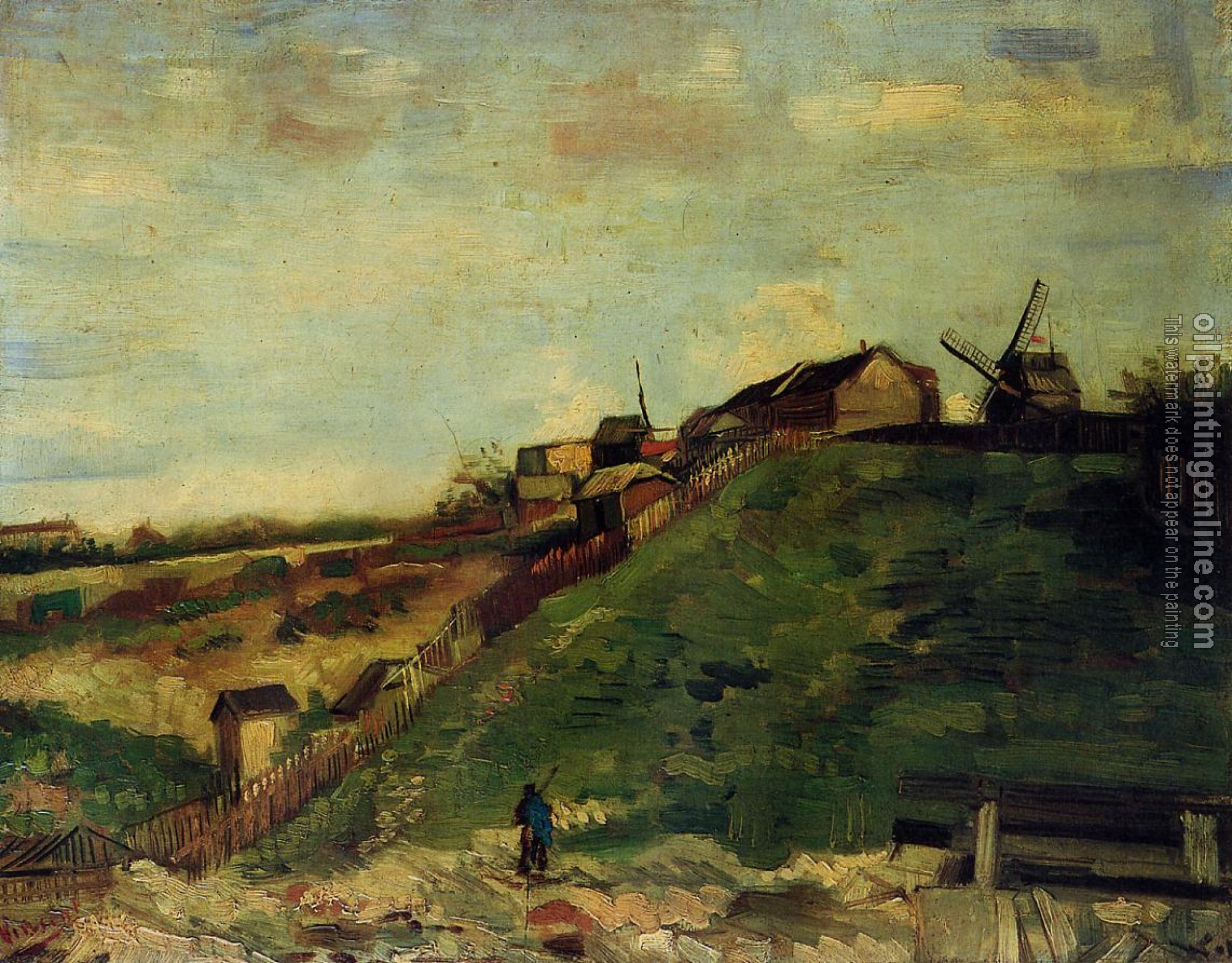 Gogh, Vincent van - Montmartre, Quarry, the Mills